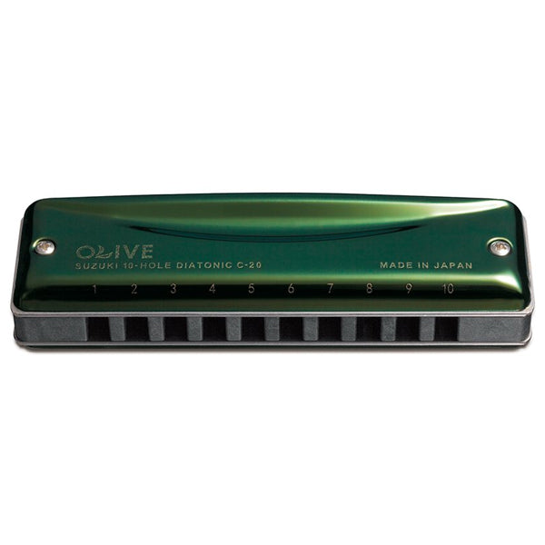Suzuki Harmonica Olive C-20