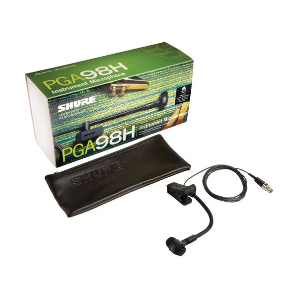 Shure PGA98H-TQG Cardioid Condenser Instrument Clip Microphone