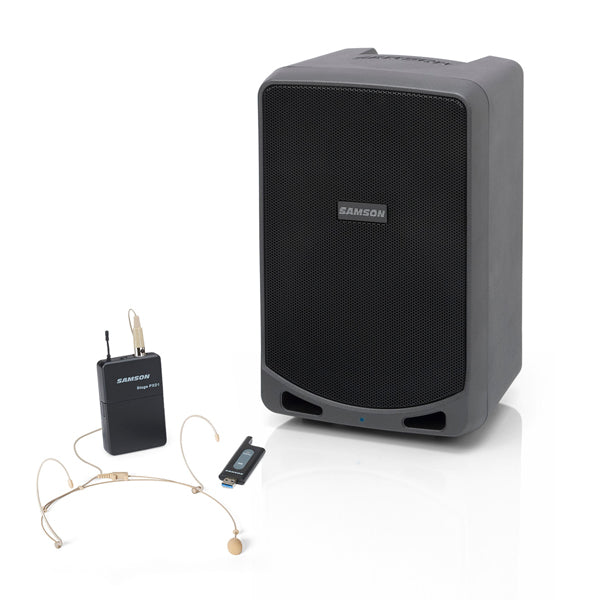 Samson XP106wDE Wireless Portable PA w/ DE5 Headset