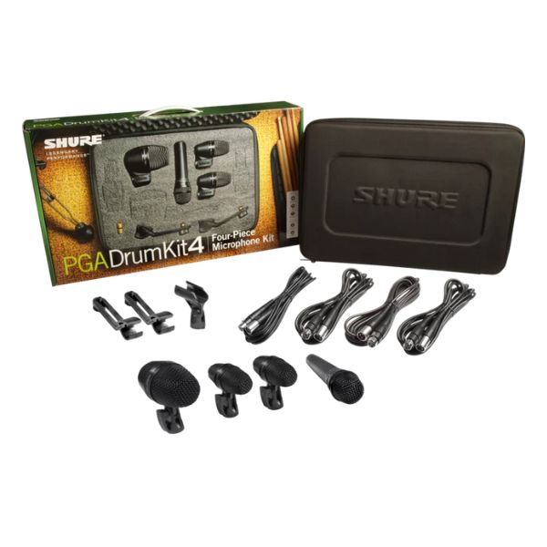Shure PGASTUDIOKIT4 STUDIO KIT THAT CONTAINS PGA52, 57, 181 (X2)