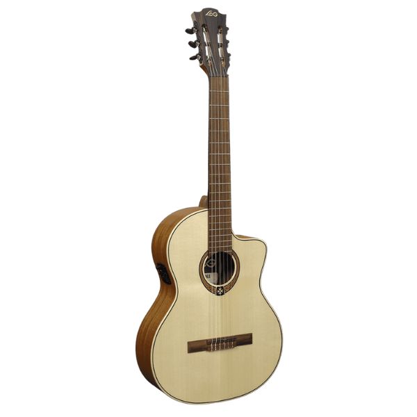Lag Guitars GLA OC88CE Spruce Classical cutaway electroacoustic