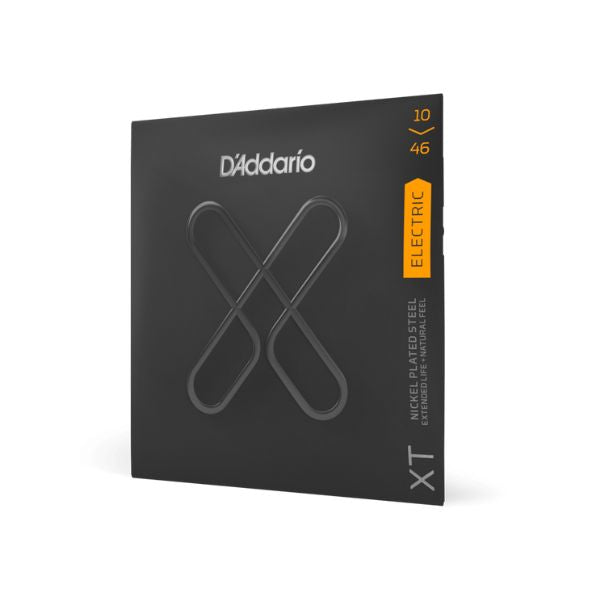 D'Addario XTE1046 10-46 Regular Light Coated Electric Guitar Strings