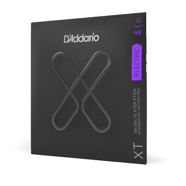 D'Addario XTE1149 11-49 Medium Coated Electric Guitar Strings
