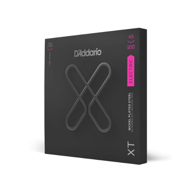 D'Addario XTB45100 45-100 Regular Light Long Scale Coated Bass Strings