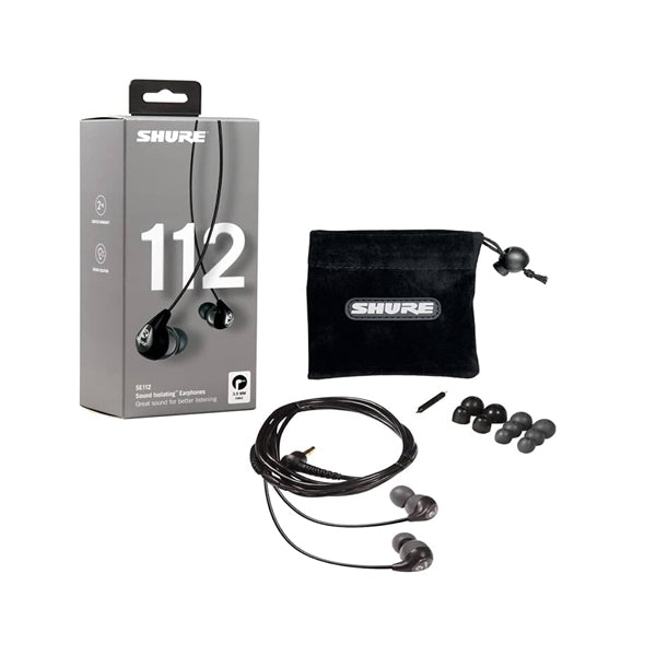 Shure SE112-GR Professional Sound Isolating Earphones