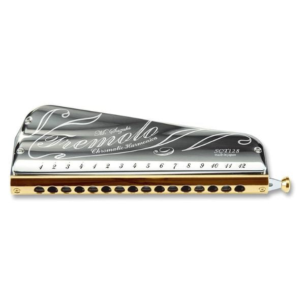 Suzuki Harmonica Tremolo Chromatic SCT-128 Key C