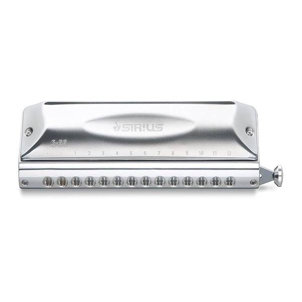 Suzuki Harmonica Chromatic Sirius with Straight Slide S-56S