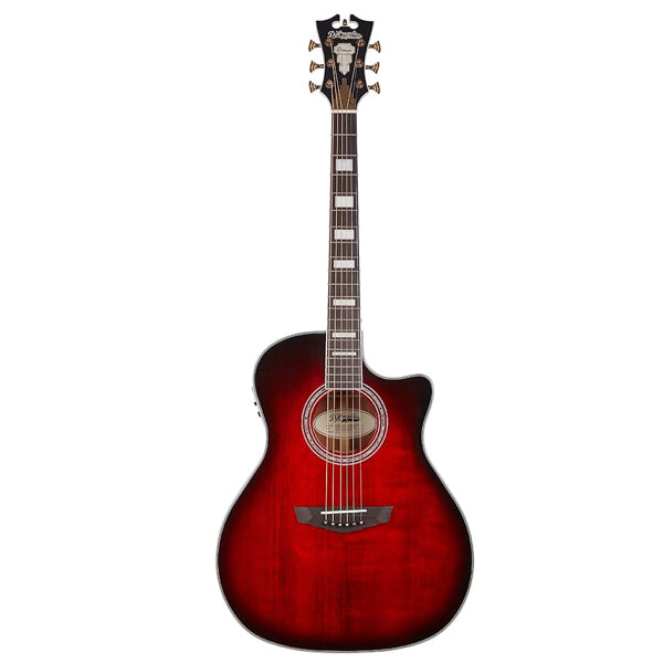 D'Angelico Acoustic Guitar Premier Series Gramercy with Cutaway Electronics