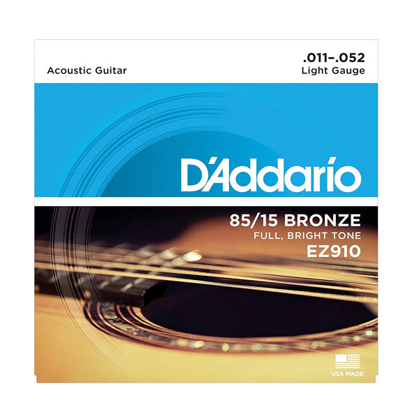 Daddario EZ910 85/15 American Bronze Acoustic Guitar Strings