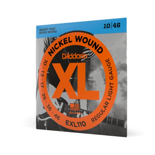 Daddario EXL110 10-46 Regular Light Electric Guitar Strings