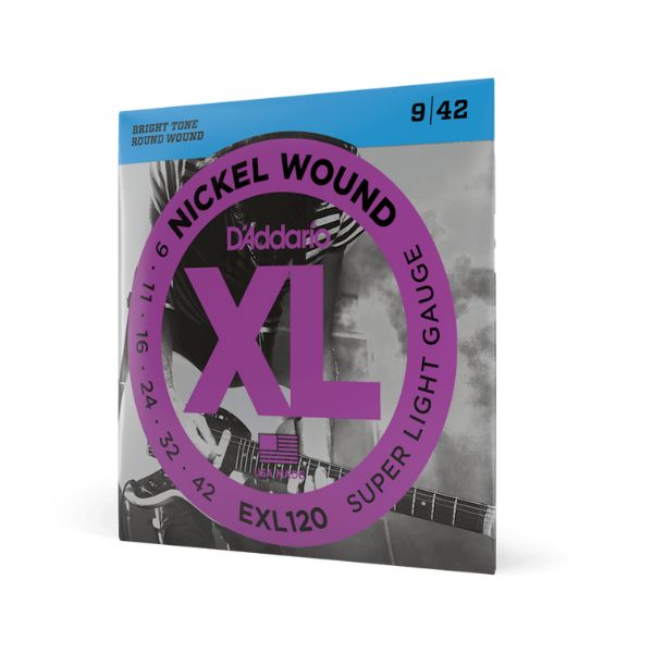 Daddario EXL120 09-42 Super Light Electric Guitar Strings