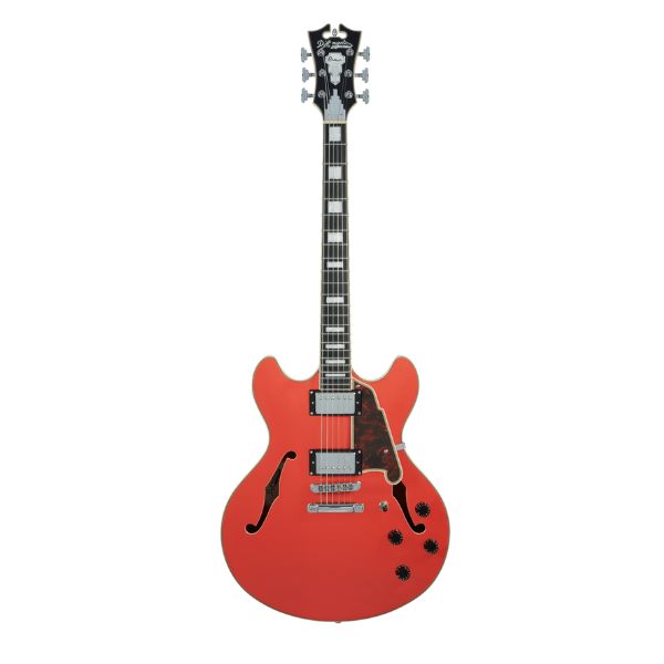 D'Angelico Electric Guitar Semi Hollow Premier DC Stairstep