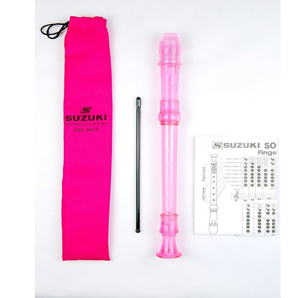 Suzuki Soprano Recorder with Bag