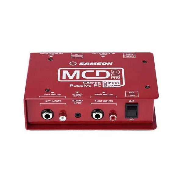 Samson S-Max MCD2 Pro - Stereo Computer/DJ Direct Box