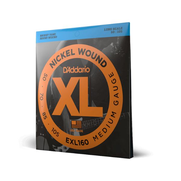 D'Addario EXL160 50-105 Medium Long Scale Bass Strings