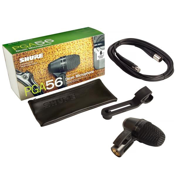 Shure PGA56-XLR Cardioid Dynamic Snare/Tom Microphone
