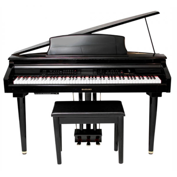 Suzuki MDG300G Mini Grand Piano with Stand and Bench