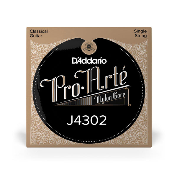 D'Addario J4302 SNGL CLR NYL 0317/J43 2ND LITE