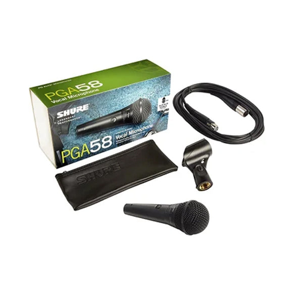 Shure PGA58-XLR Cardioid Dynamic Vocal Microphone