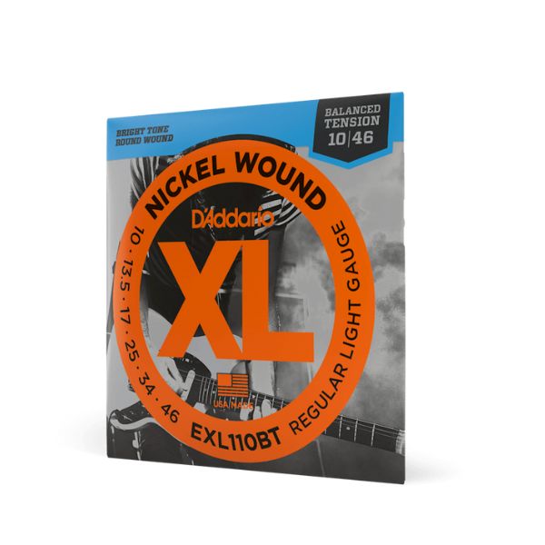 D'Addario EXL110BT Regular Light Balanced Tension Electric Guitar Strings