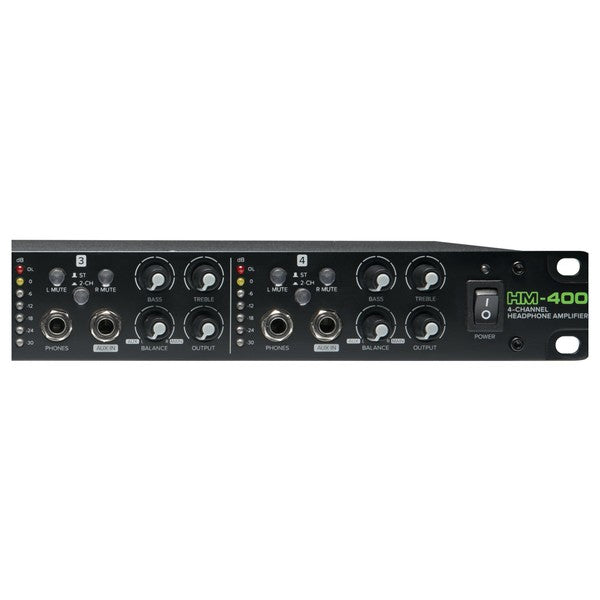 Mackie HM-400 4-Channel Headphone Amplifier EU