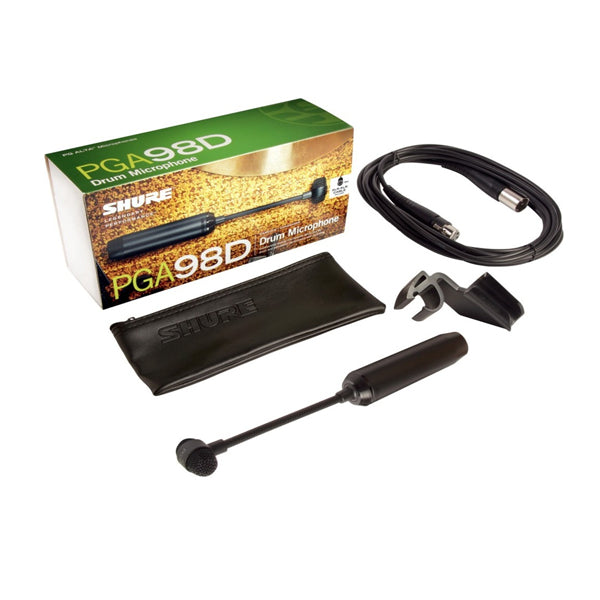 Shure PGA98D-XLR Cardioid Condenser Drum Microphone