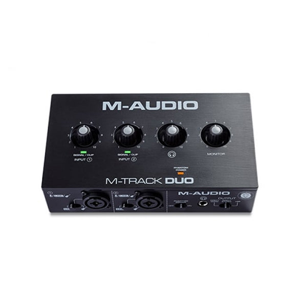 M-Audio M-Track Duo 2-channel USB Audio Interface