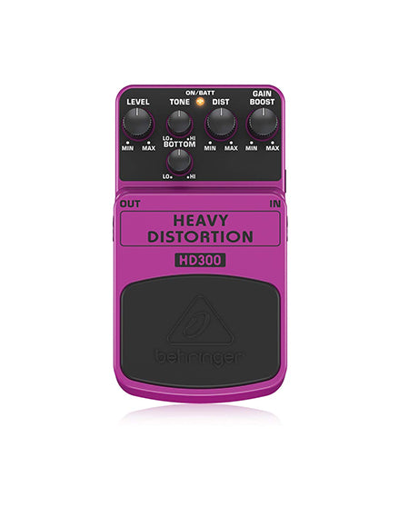 Behringer HD300 Heavy Distortion Guitar Effects Pedal