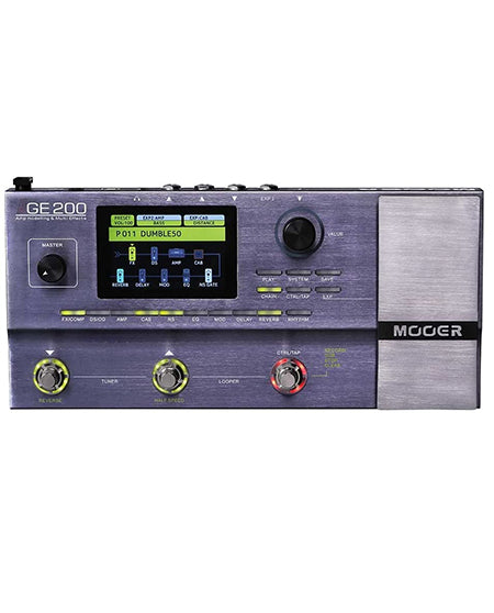 Mooer GE200 Amp modelling & Multi Effects Processor