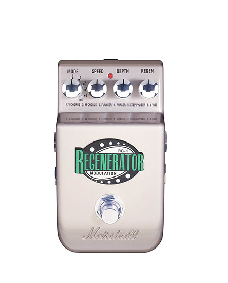 Marshall RG 1 Regenerator PEDL10036 Stereo Modulation Pedal