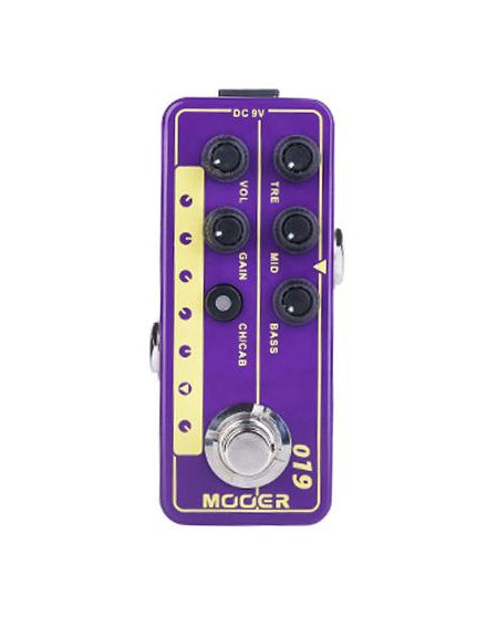 Mooer UK Gold PLX Pedal (Based on Marshall Plexi 50)