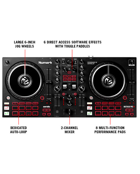 Numark Mixtrack Pro FX 2-Channel DJ Controller