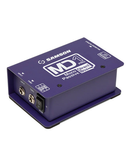 Samson S-Max  MD1 Pro Mono Passive Direct Box