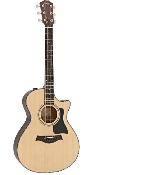 Taylor 312ce Grand Concert Cutaway Electro Acoustic Guitars With Bag