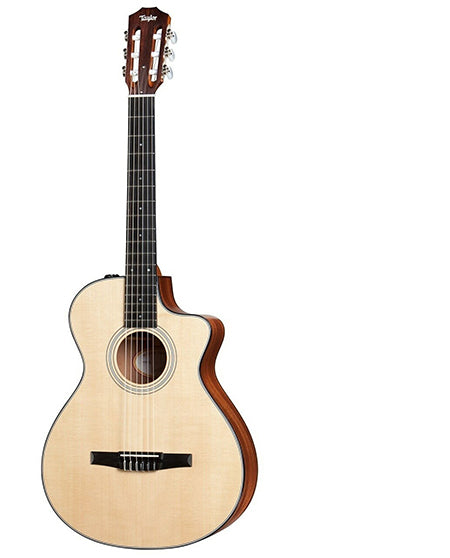 Taylor 312ce-N Grand Concert Nylon String Electro Acoustic Guitars With Bag