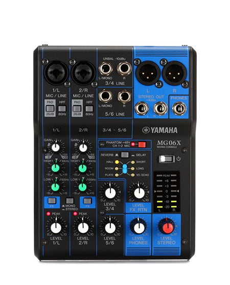 Yamaha MG06X 6-Channel Mixer