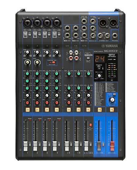 Yamaha MG10XUF 10 Channel Analog Mixer