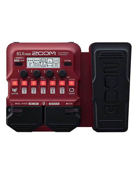 Zoom B1X Four Bass Multi-Effects Processor