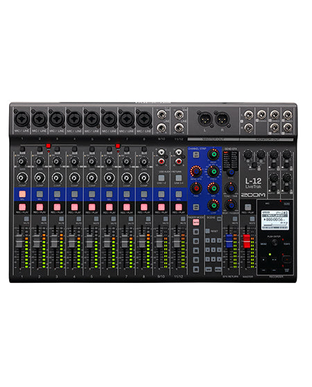 Zoom L-12  Live Track Mixer+Recorder