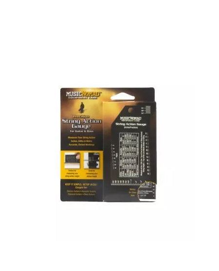 Music Nomad MN667 Electric Guitar Diamond Coated Nut File Set -Light Strings 6pc