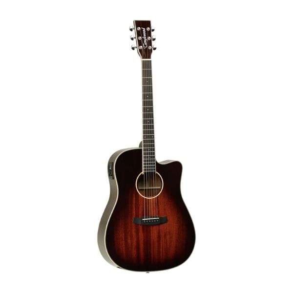 Tanglewood TW5-E-AVB Autumn Vintage Burst Gloss Winterleaf semi acoustic