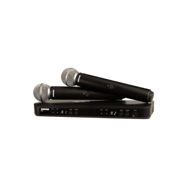 Shure BLX288IN/SM58 Wireless Dual Vocal System with two SM58