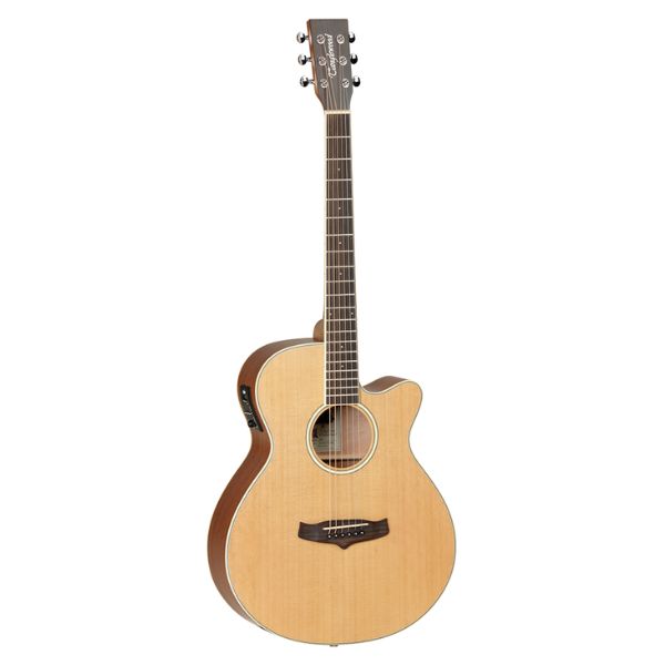 Tanglewood TW9 - E Winterleaf Cutaway Solid Top Mahogany Back/Sides Semi Acoustic Guitar