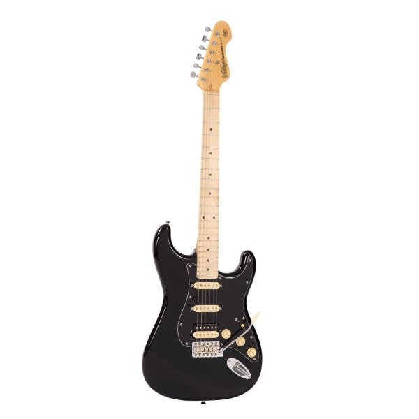 Vintage V6H ReIssued Electric Guitar Boulevard Black