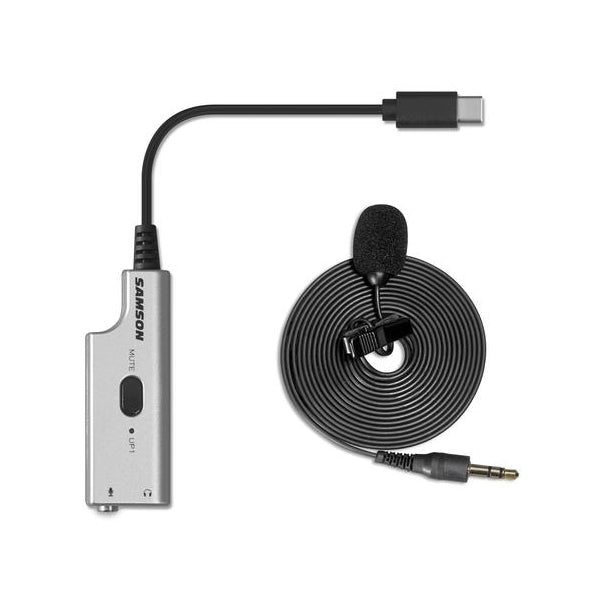 LMU1 Broadcast Lavalier Microphone Bundle (LM8 mic+UP1 adapter)