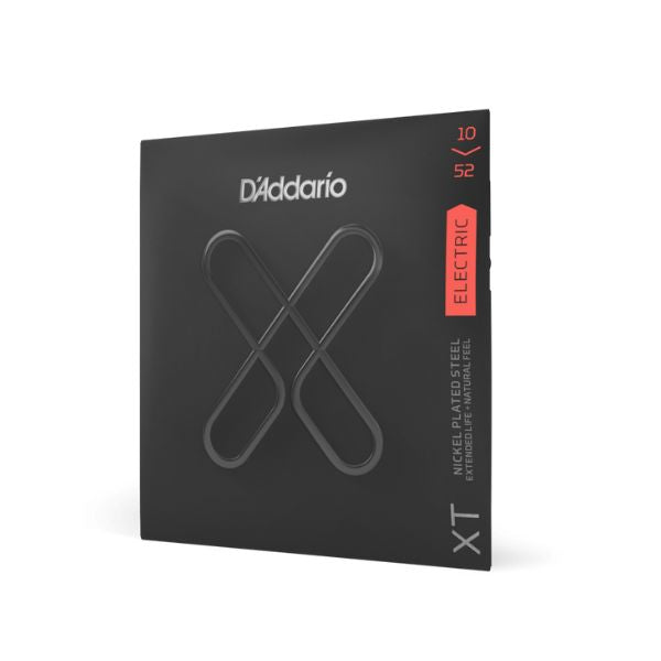 D'Addario XTE1052 10-52 Light Top/Heavy Bottom Coated Electric Guitar Strings