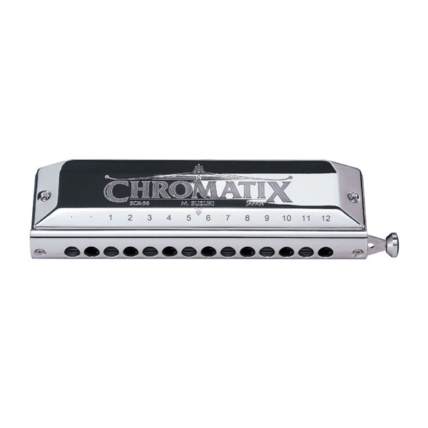Suzuki Harmonica Chromatic SCX-64 CH Key C Reverse Slider