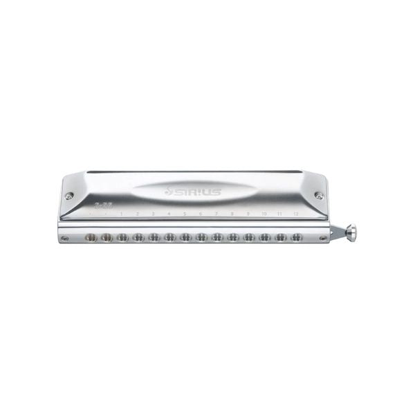 Suzuki Harmonica Chromatic Sirius with Cross Slide S-56C
