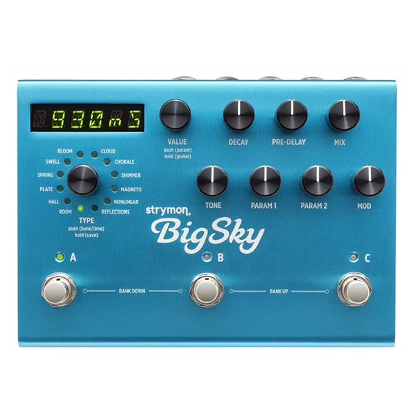 Strymon Bigsky Multidimensional Reverb Pedal