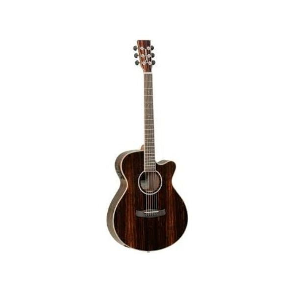 Tanglewood DBT SFCE AEB Natural Satin Super Folk Discovery Ebony semi acoustic guitar